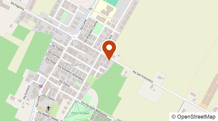 Mappa: E-MIKE in Via San Francesco 2615 a Mordano (BO)