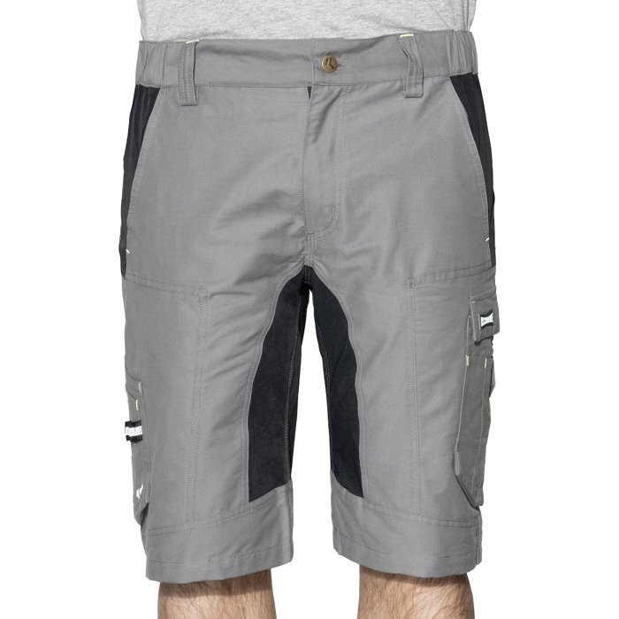 Bermuda Flexard Issaline, codice 8021B, colore Nero e Grigio