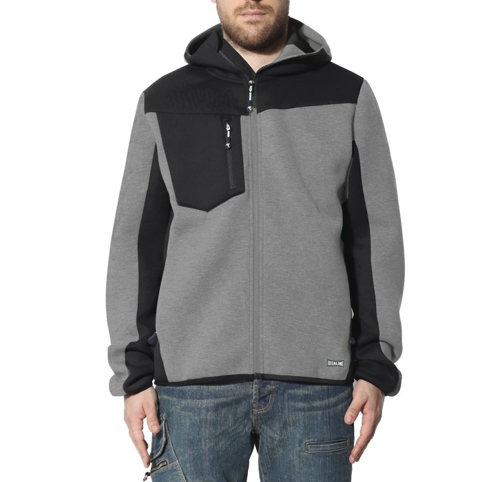 Giacca Fynor Issaline, codice 04540B, colore Nero e Grigio
