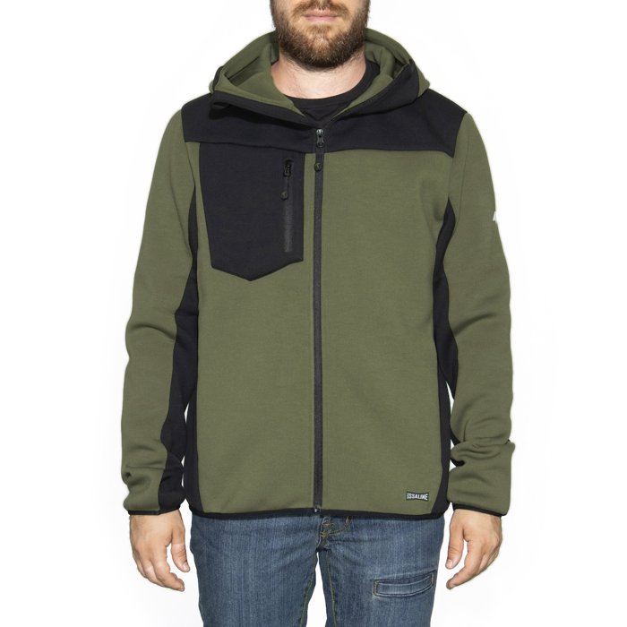 Giacca Fynor Issaline, codice 04540B, colore Nero e Verde