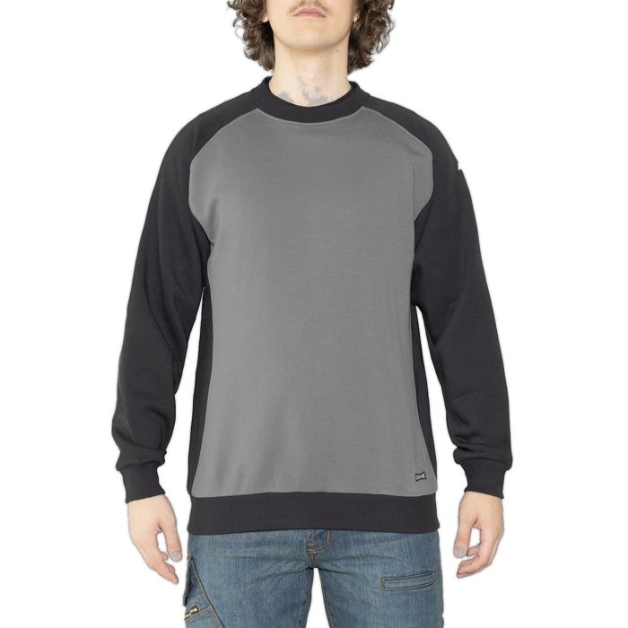 Felpa Lagorai Issaline, codice 04826, colore Nero e Grigio