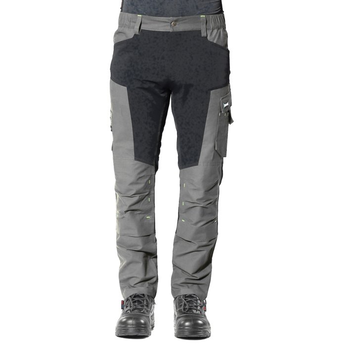 Pantalone Flexard Issaline, codice 8022B, colore Nero e Grigio