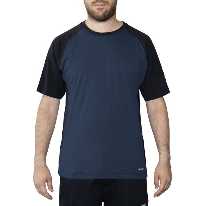 T-shirt Ravello Issaline, codice 8773, colore Nero e Blu marino