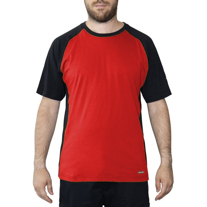 T-shirt Ravello Issaline, codice 8773, colore Nero e Rosso