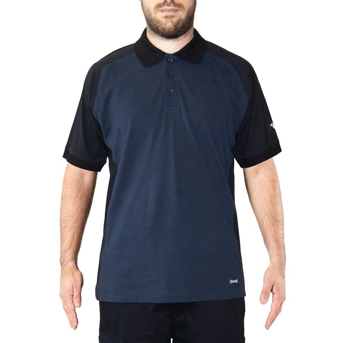 Polo Vieste Issaline, codice 8775, colore Nero e Blu marino